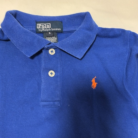 Ralph Lauren Boys Polo Shirt Bundle - Blue, Orange, Navy - Picture 2 of 6